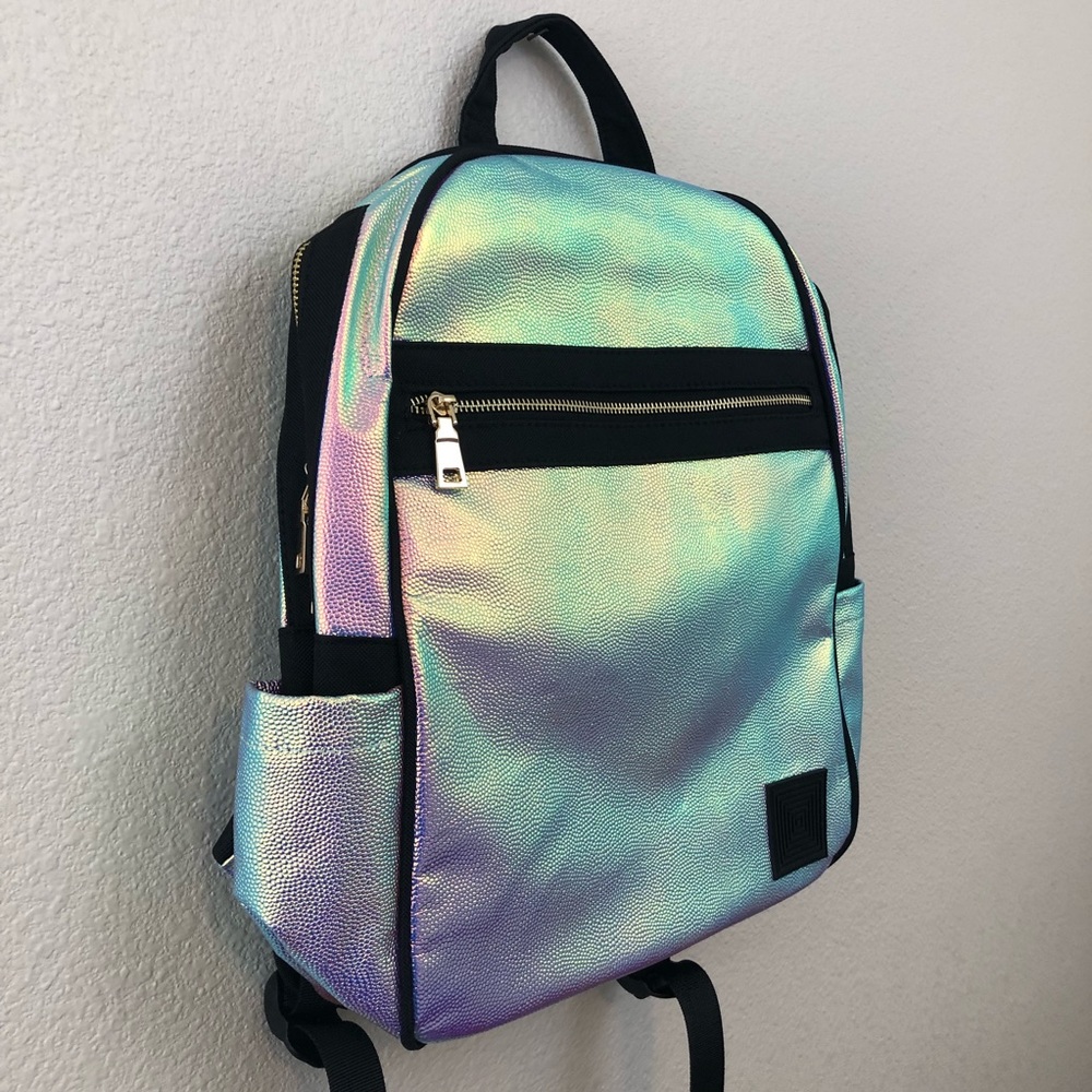 Rare NIP LuLaRoe Holographic Iridescent Backpack